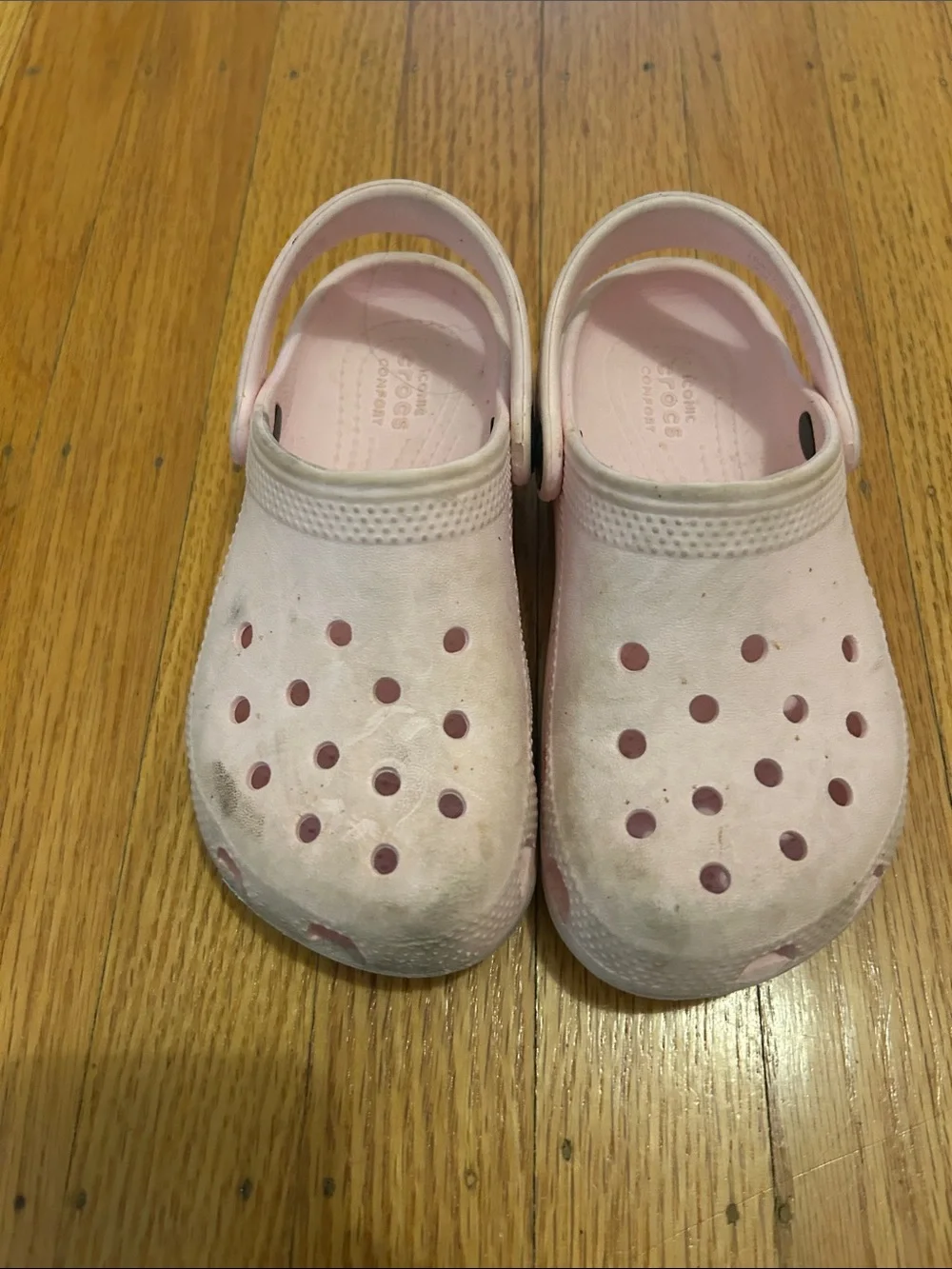 Kids Light Pink Crocs